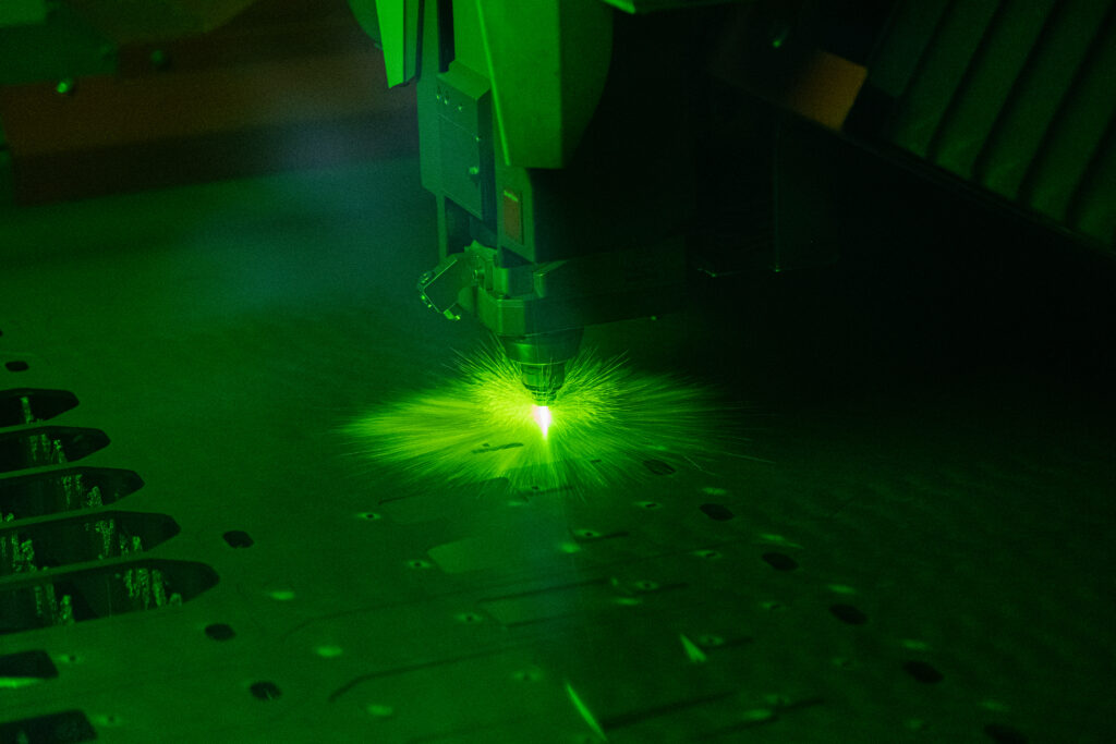 Proceso corte láser