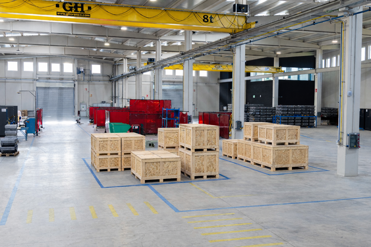 Pabellón de producción de Herdit