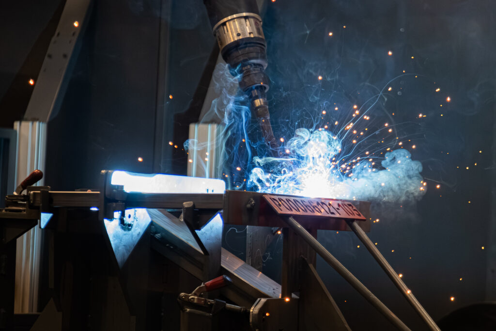 Proceso soldadura robotizada